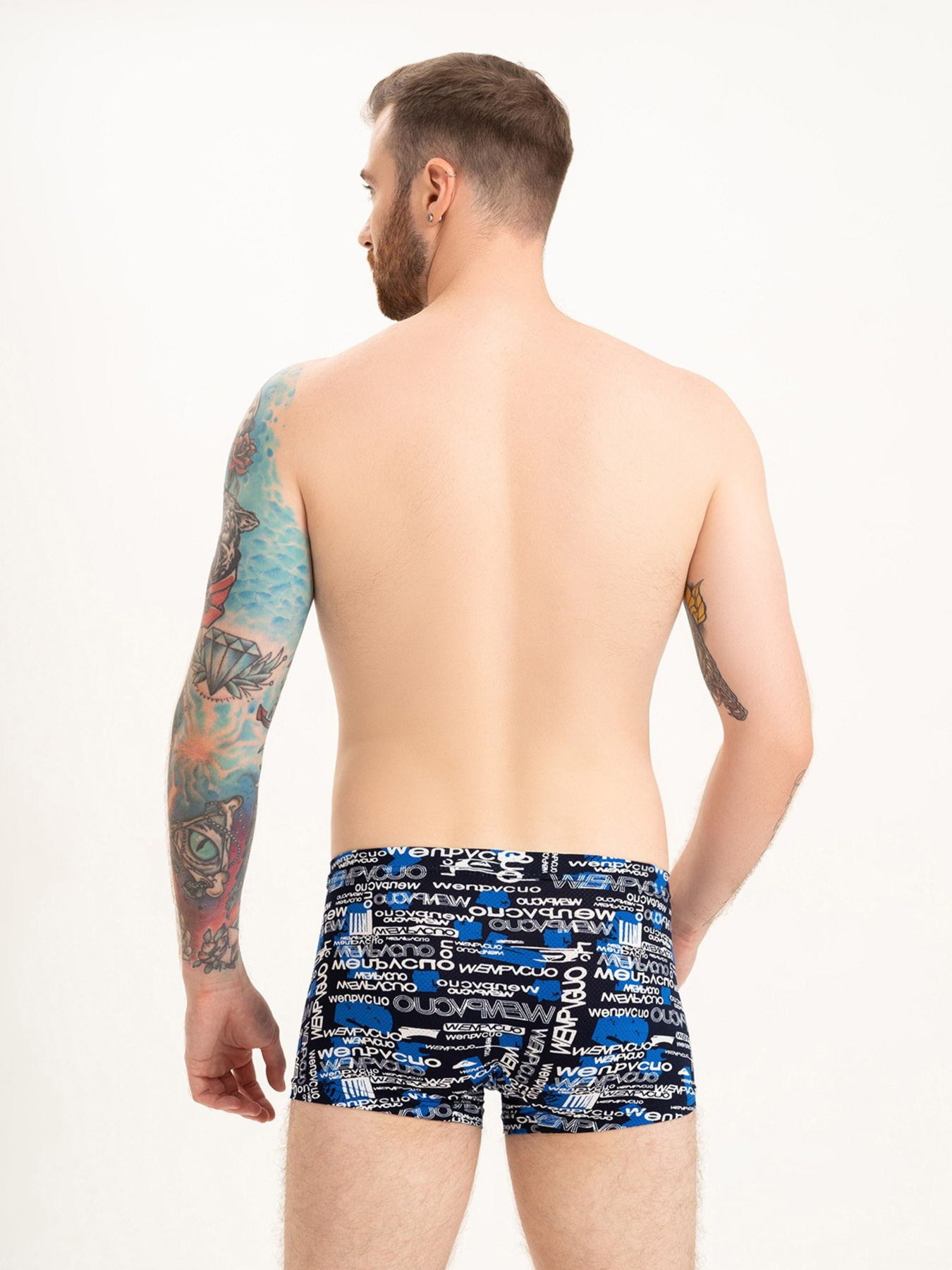 Трусы ISSA Plus модель GN5-207_darkblue Фото