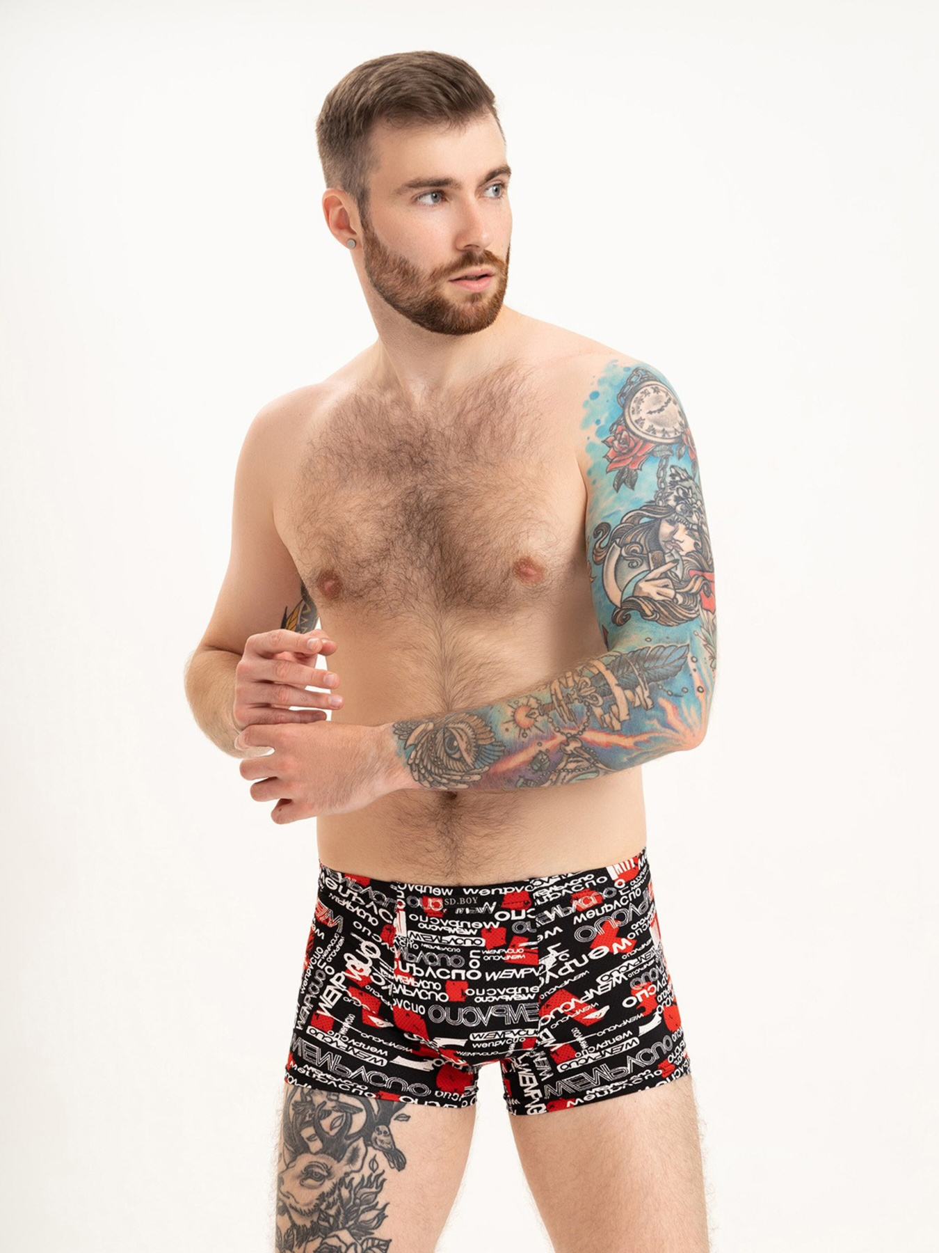 Труси ISSA Plus модель GN5-207_black Фото