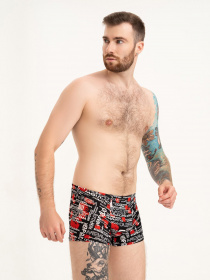 Труси ISSA Plus модель GN5-207_black Фото