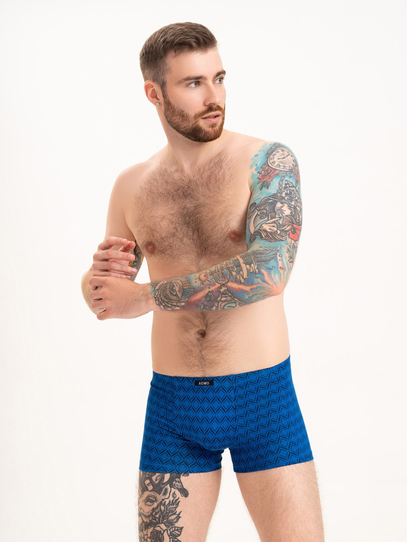 Трусы ISSA Plus модель GN5-208_blue Фото