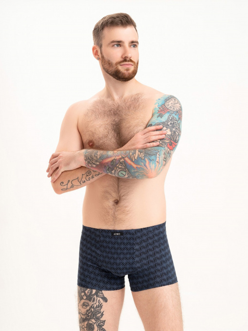 Трусы ISSA Plus модель GN5-208_darkgray Фото