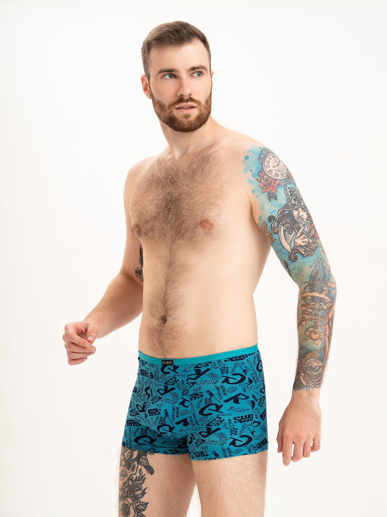 Труси ISSA Plus модель GN5-209_turquoise Фото