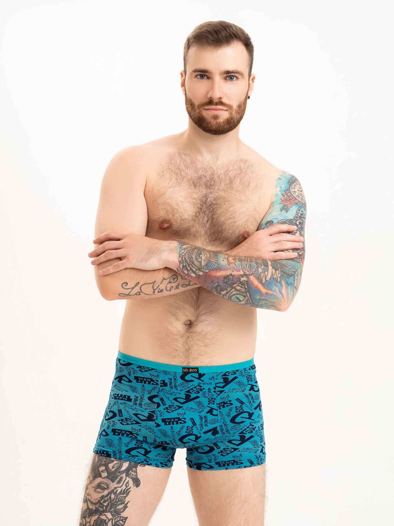 Труси ISSA Plus модель GN5-209_turquoise Фото