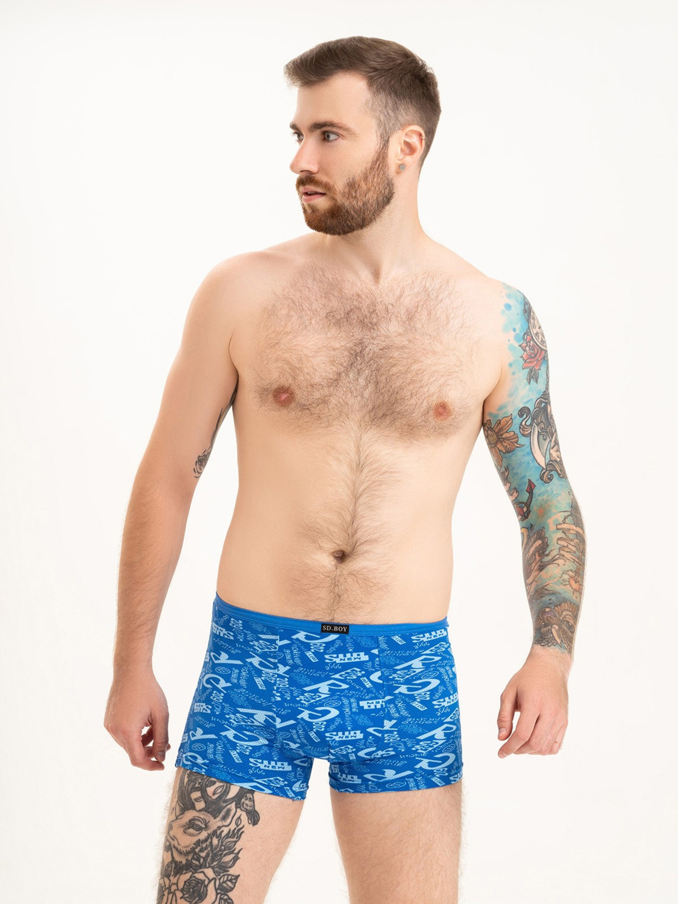 Труси ISSA Plus модель GN5-209_lightblue Фото