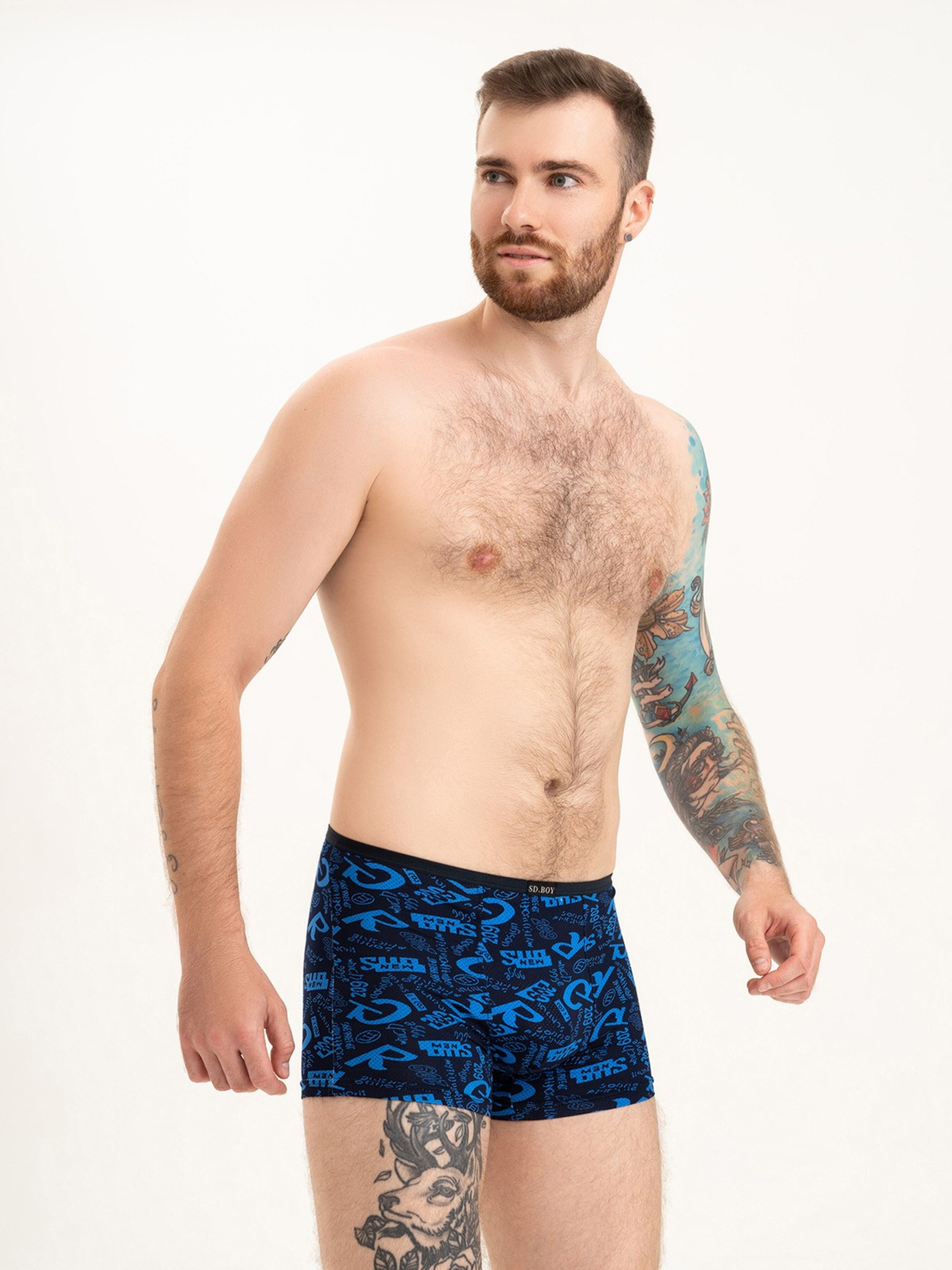 Труси ISSA Plus модель GN5-209_darkblue Фото