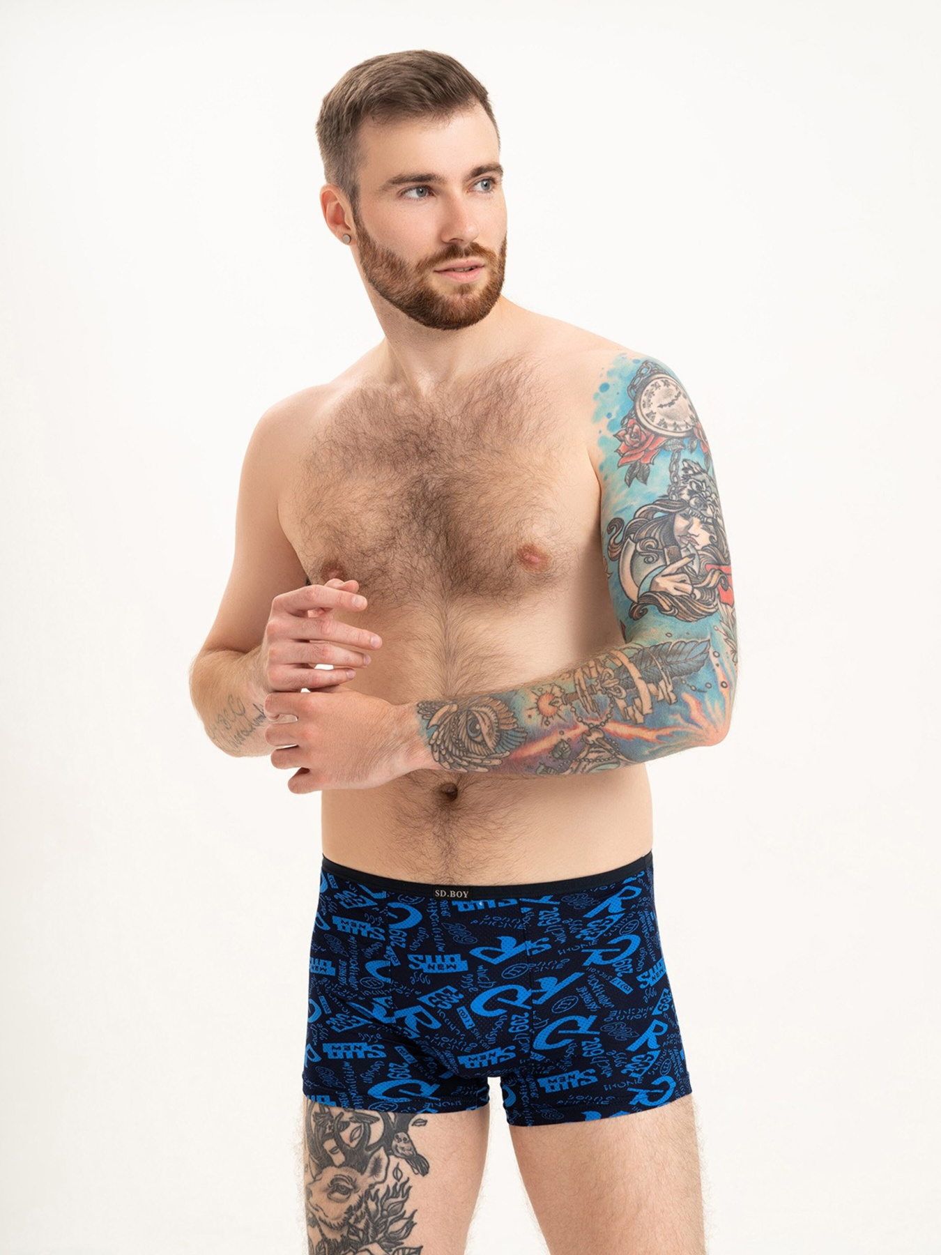 Труси ISSA Plus модель GN5-209_darkblue Фото