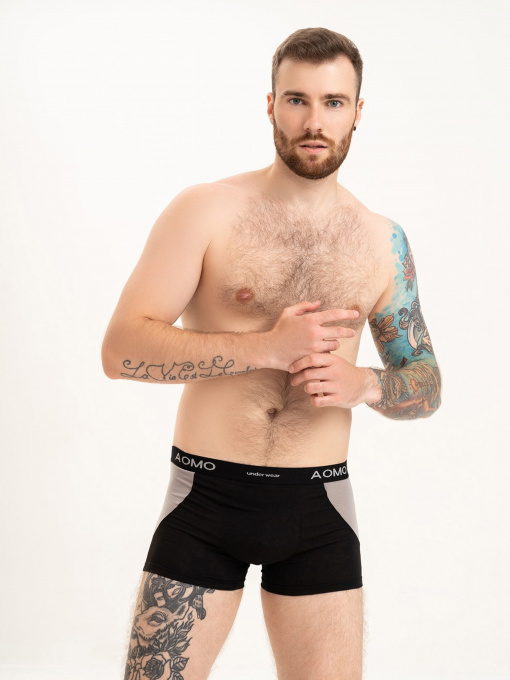 Трусы ISSA Plus модель GN5-210_black Фото