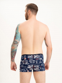 Трусы ISSA Plus модель GN5-211_blue Фото