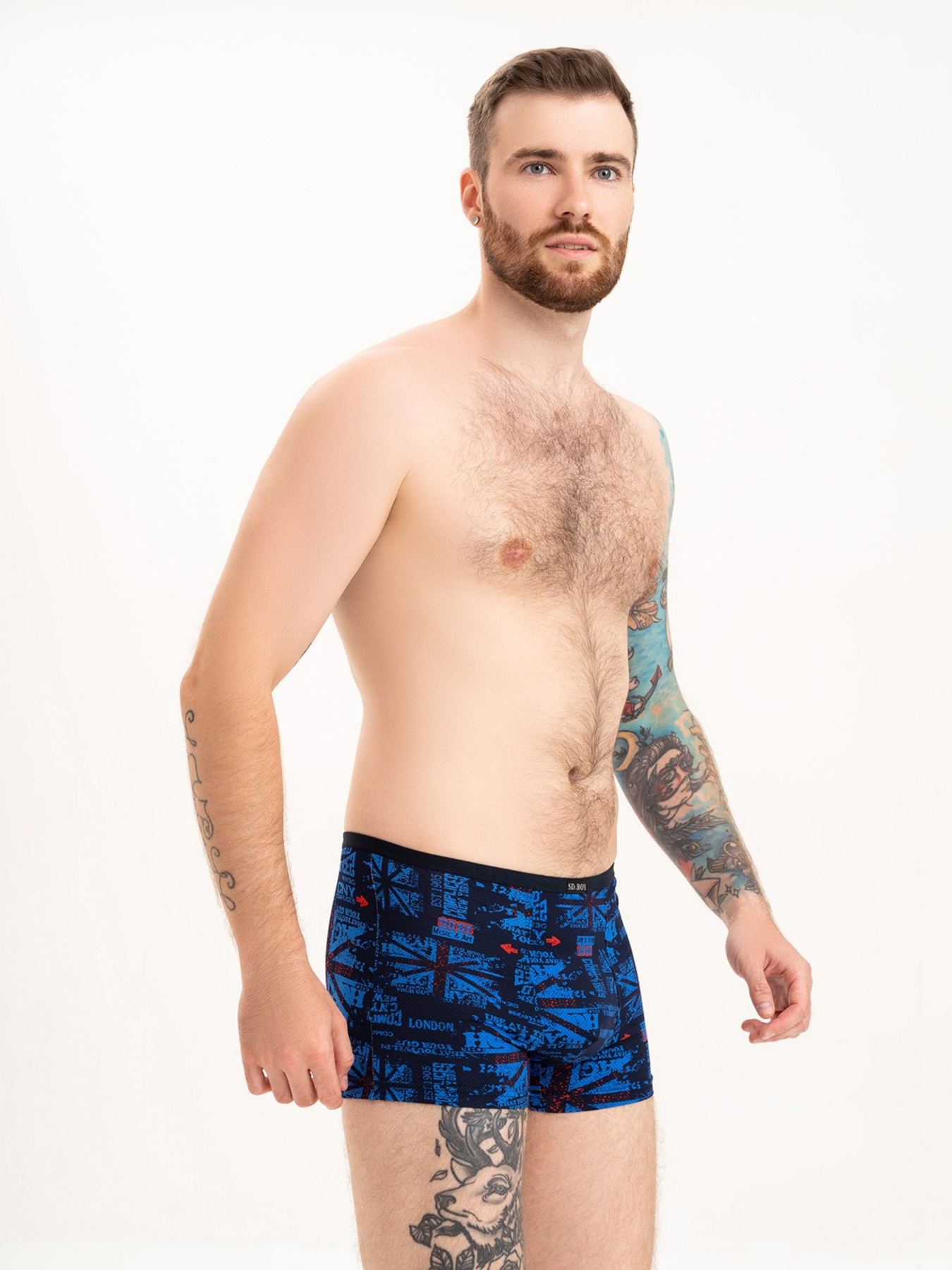 Труси ISSA Plus модель GN5-211_darkblue Фото