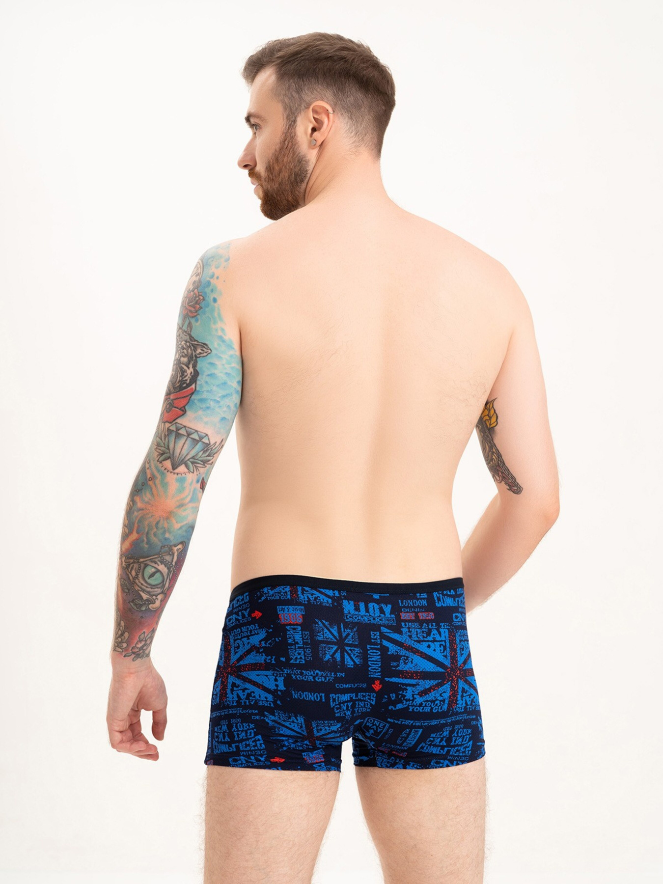 Труси ISSA Plus модель GN5-211_darkblue Фото