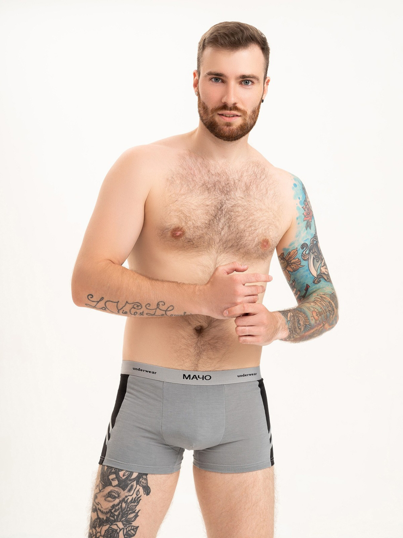 Труси ISSA Plus модель GN5-212_grey Фото