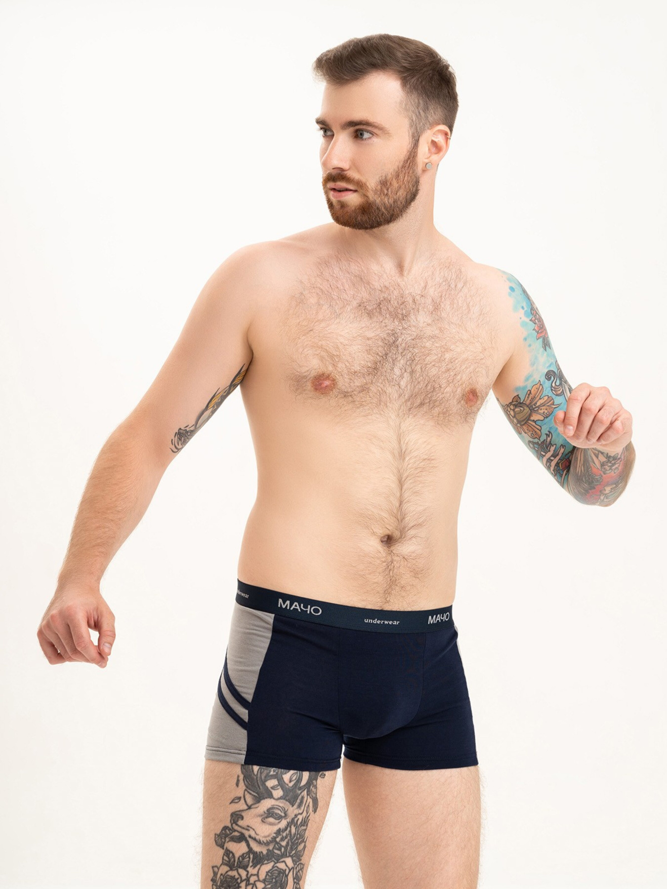 Труси ISSA Plus модель GN5-212_darkblue Фото