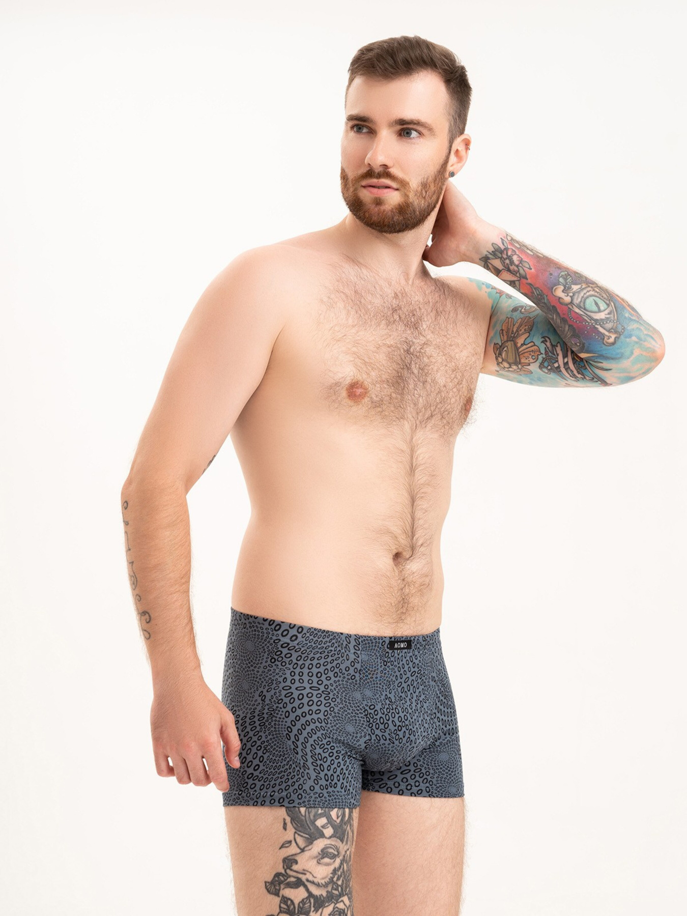 Трусы ISSA Plus модель GN5-213_grey Фото