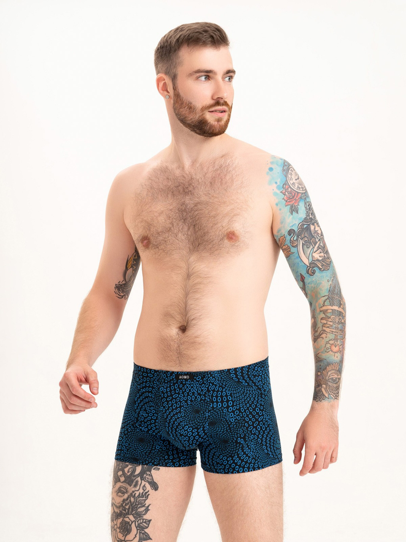 Трусы ISSA Plus модель GN5-213_darkblue Фото