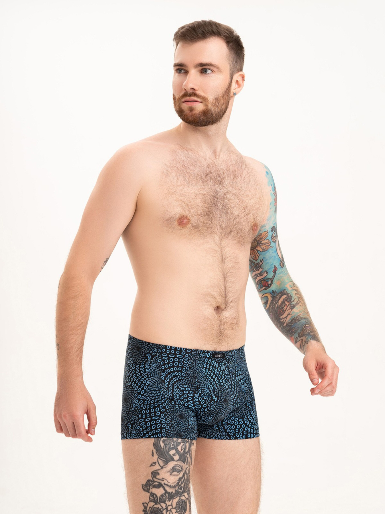 Трусы ISSA Plus модель GN5-213_black Фото