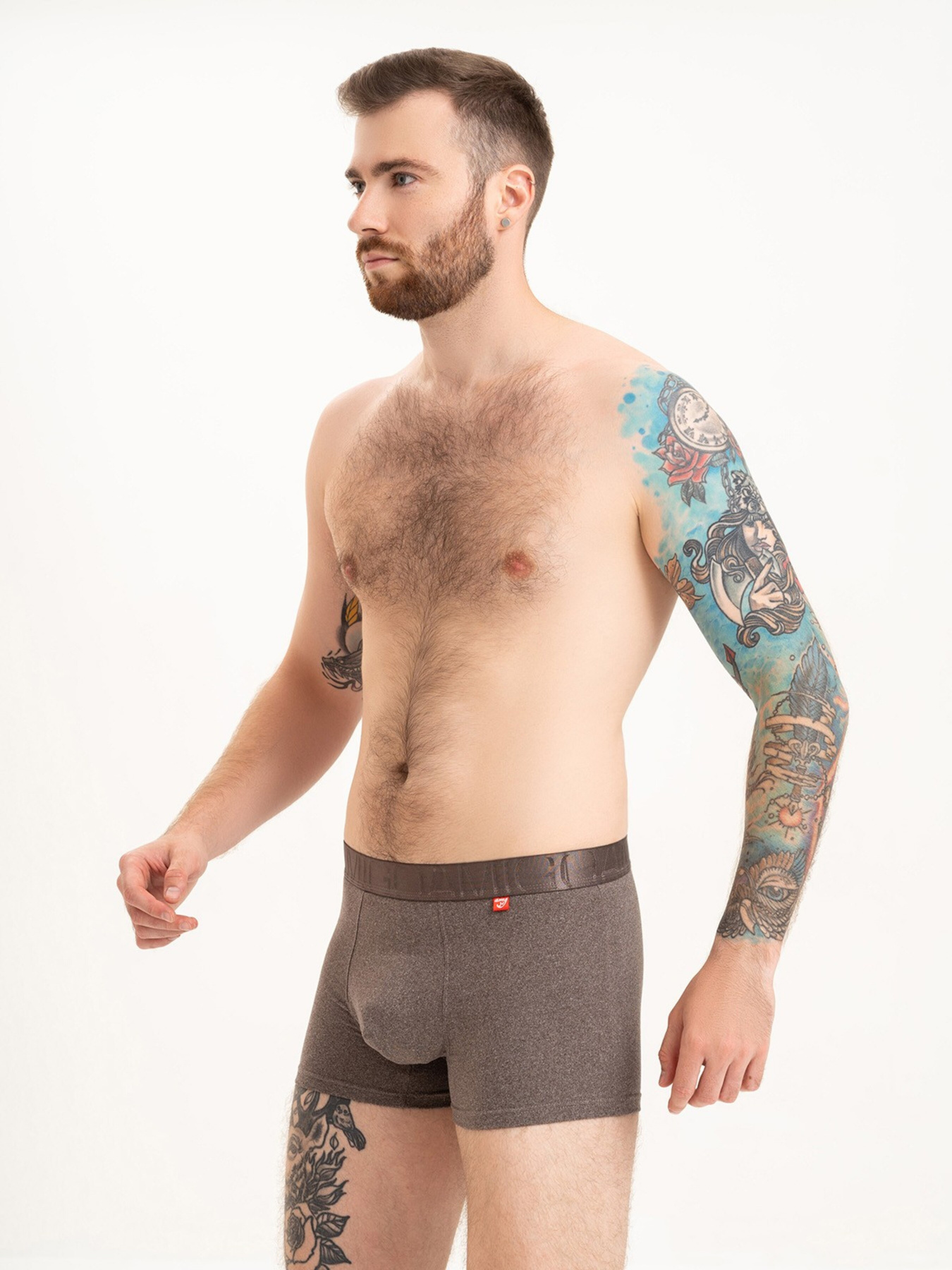 Трусы ISSA Plus модель GN5-214_brown Трусы ISSA Plus модель GN5-214_brown Фото