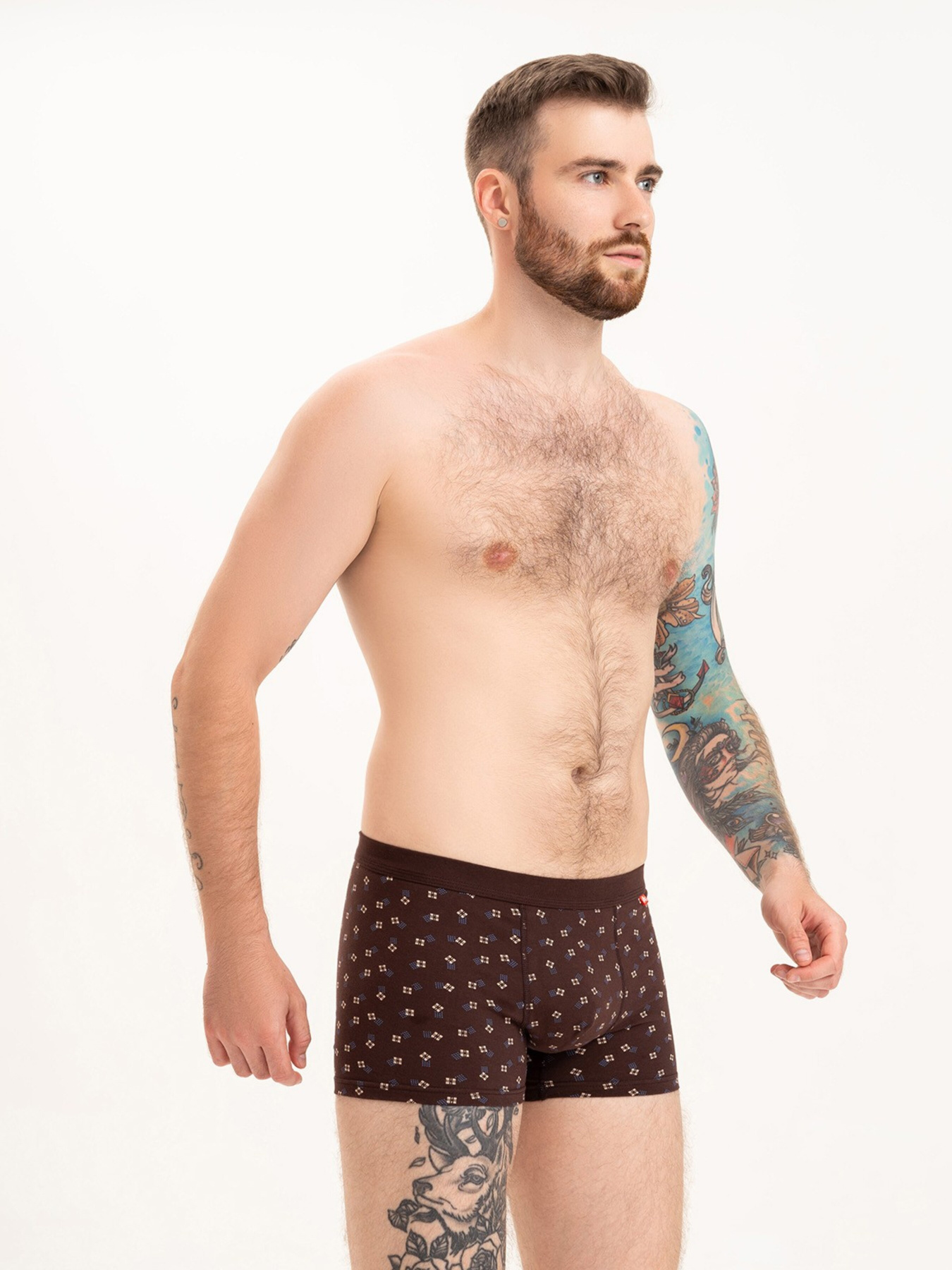 Трусы ISSA Plus модель GN5-215_brown Трусы ISSA Plus модель GN5-215_brown Фото