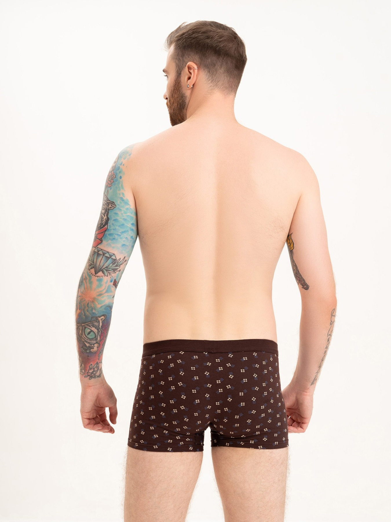 Трусы ISSA Plus модель GN5-215_brown Трусы ISSA Plus модель GN5-215_brown Фото