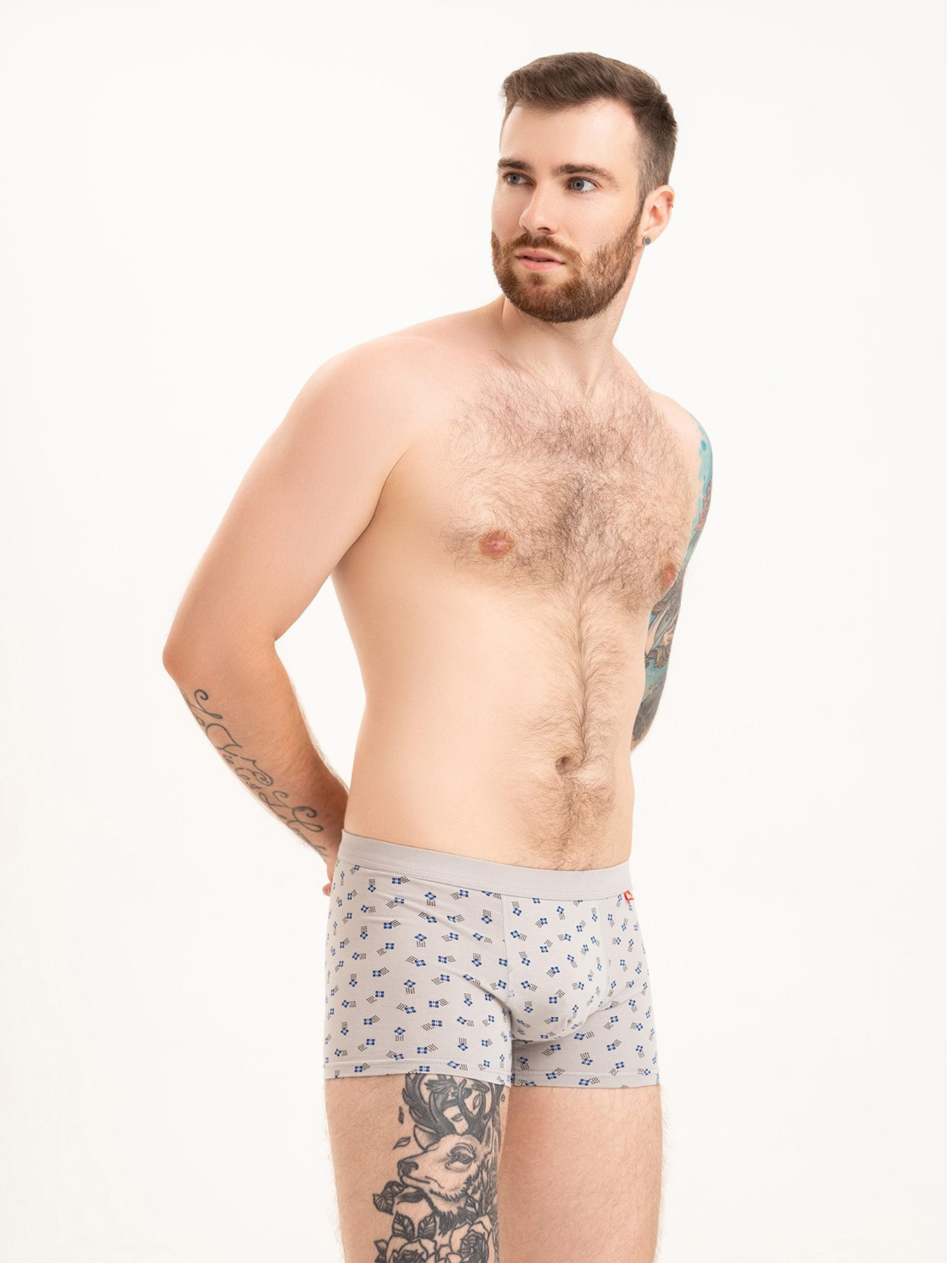 Труси ISSA Plus модель GN5-215_grey Фото