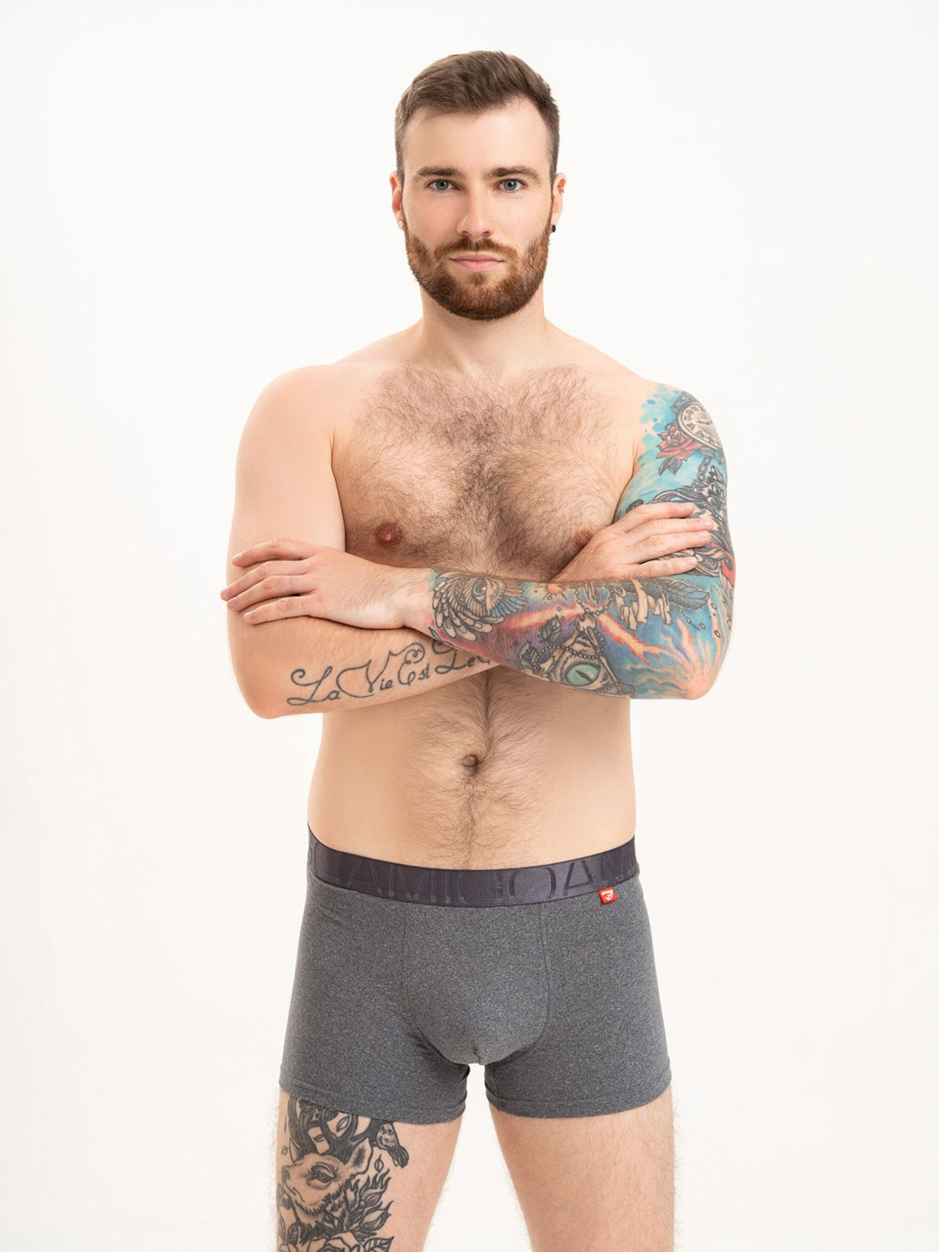 Труси ISSA Plus модель GN5-215_darkgray Фото