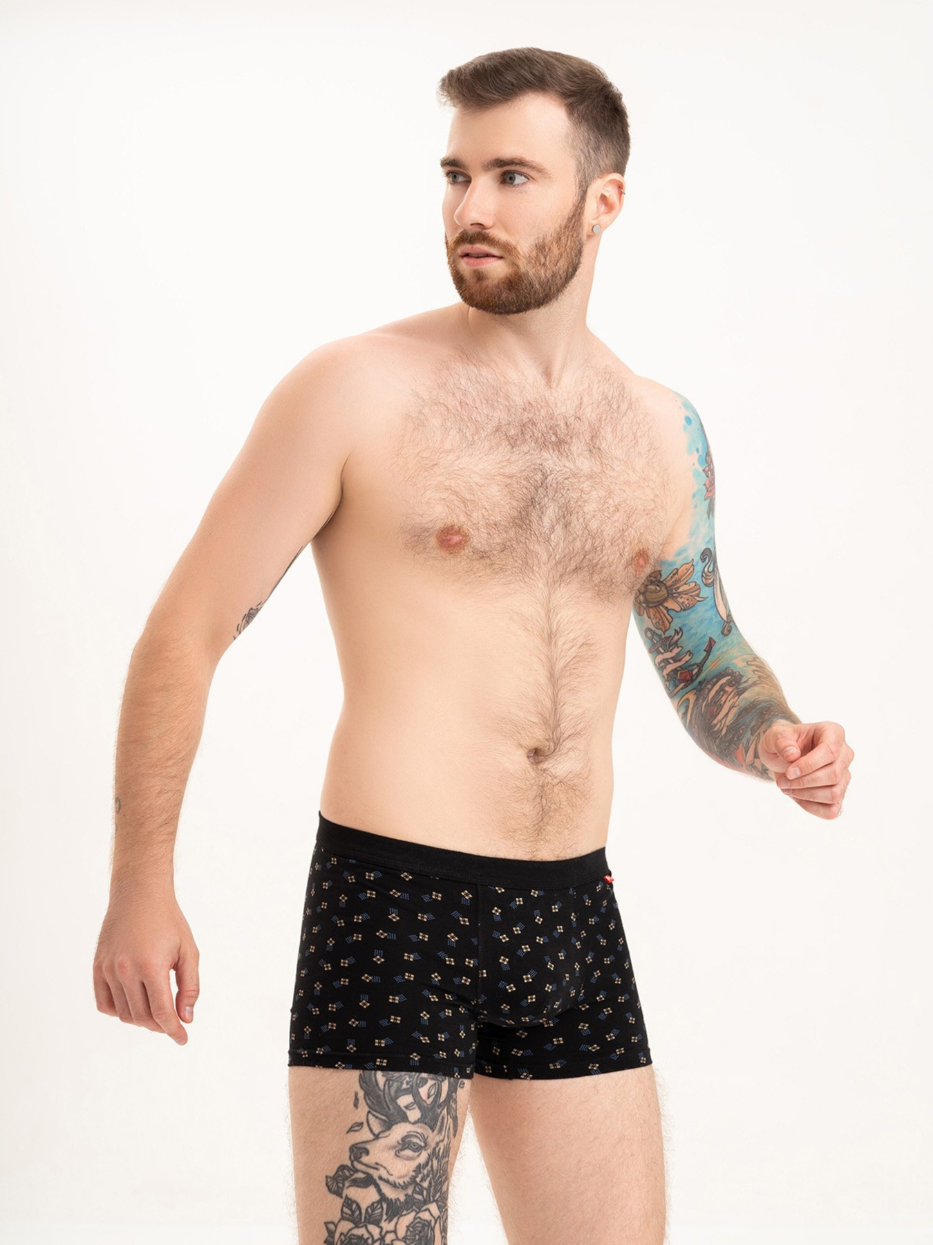 Труси ISSA Plus модель GN5-215_black Фото