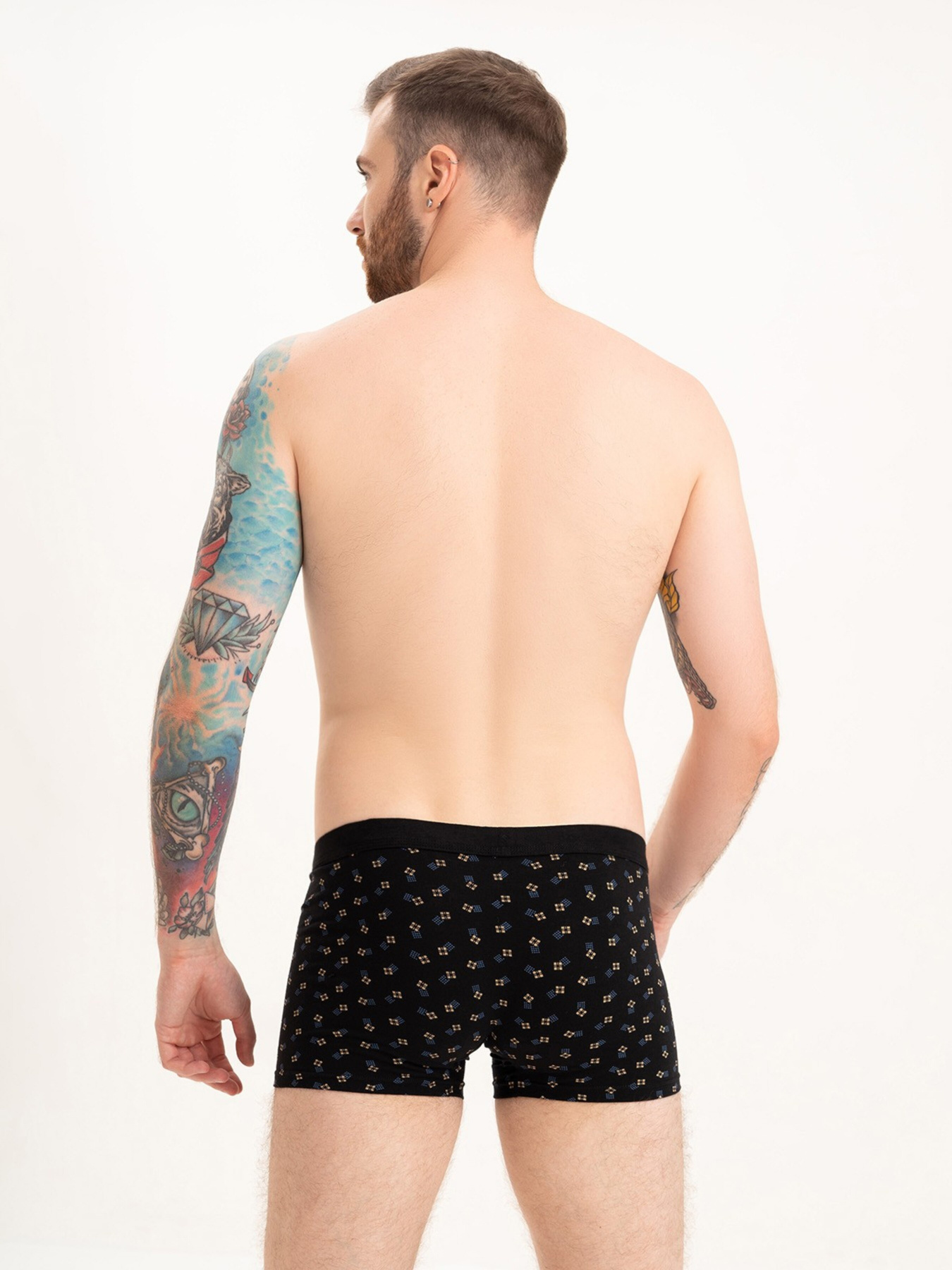 Труси ISSA Plus модель GN5-215_black Фото