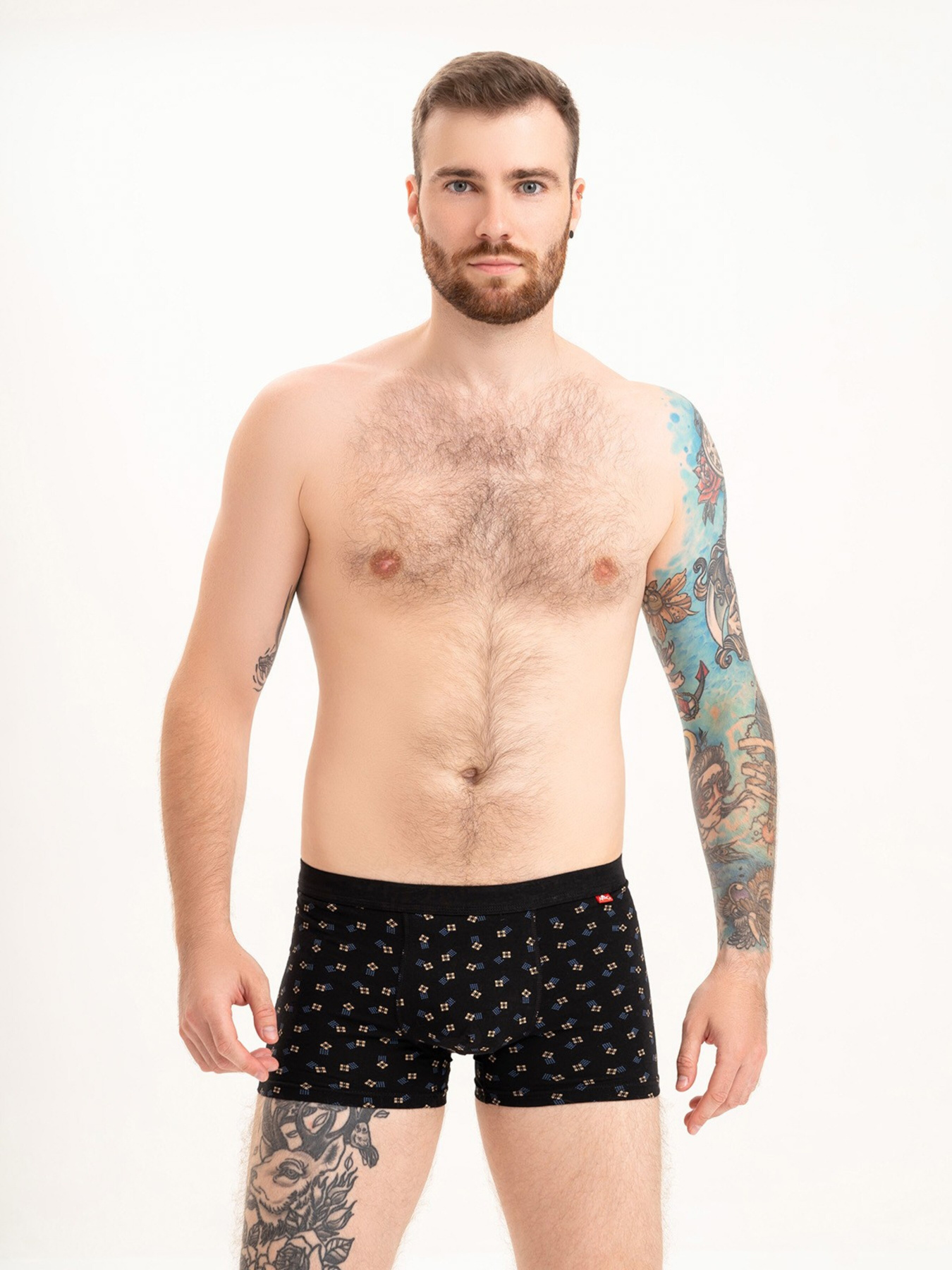 Труси ISSA Plus модель GN5-215_black Фото