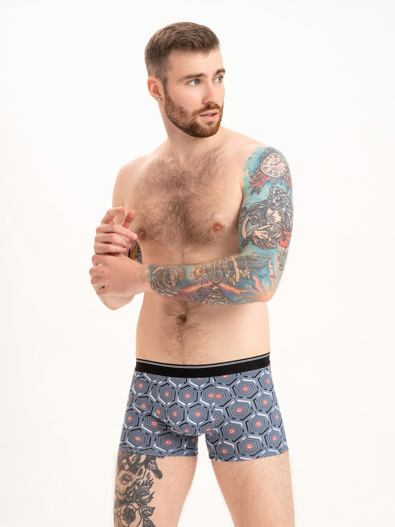 Труси ISSA Plus модель GN5-216_lightblue Фото