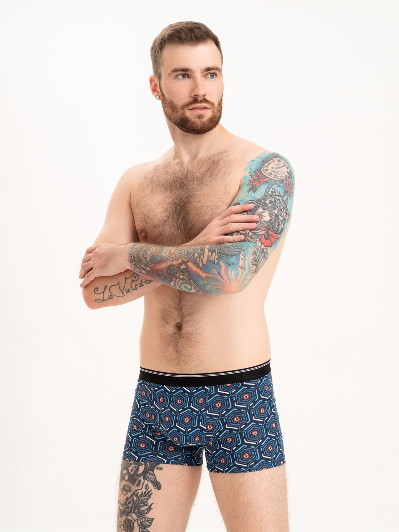 Труси ISSA Plus модель GN5-216_darkblue Фото