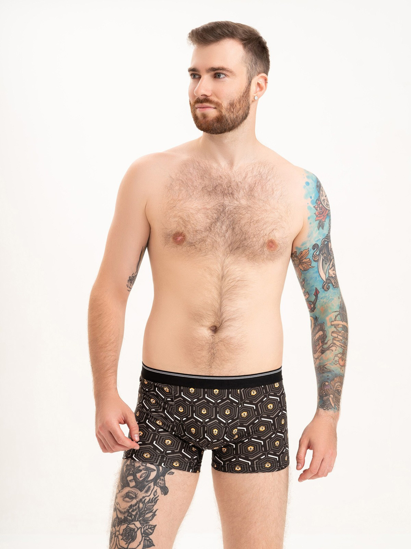 Трусы ISSA Plus модель GN5-216_black Фото