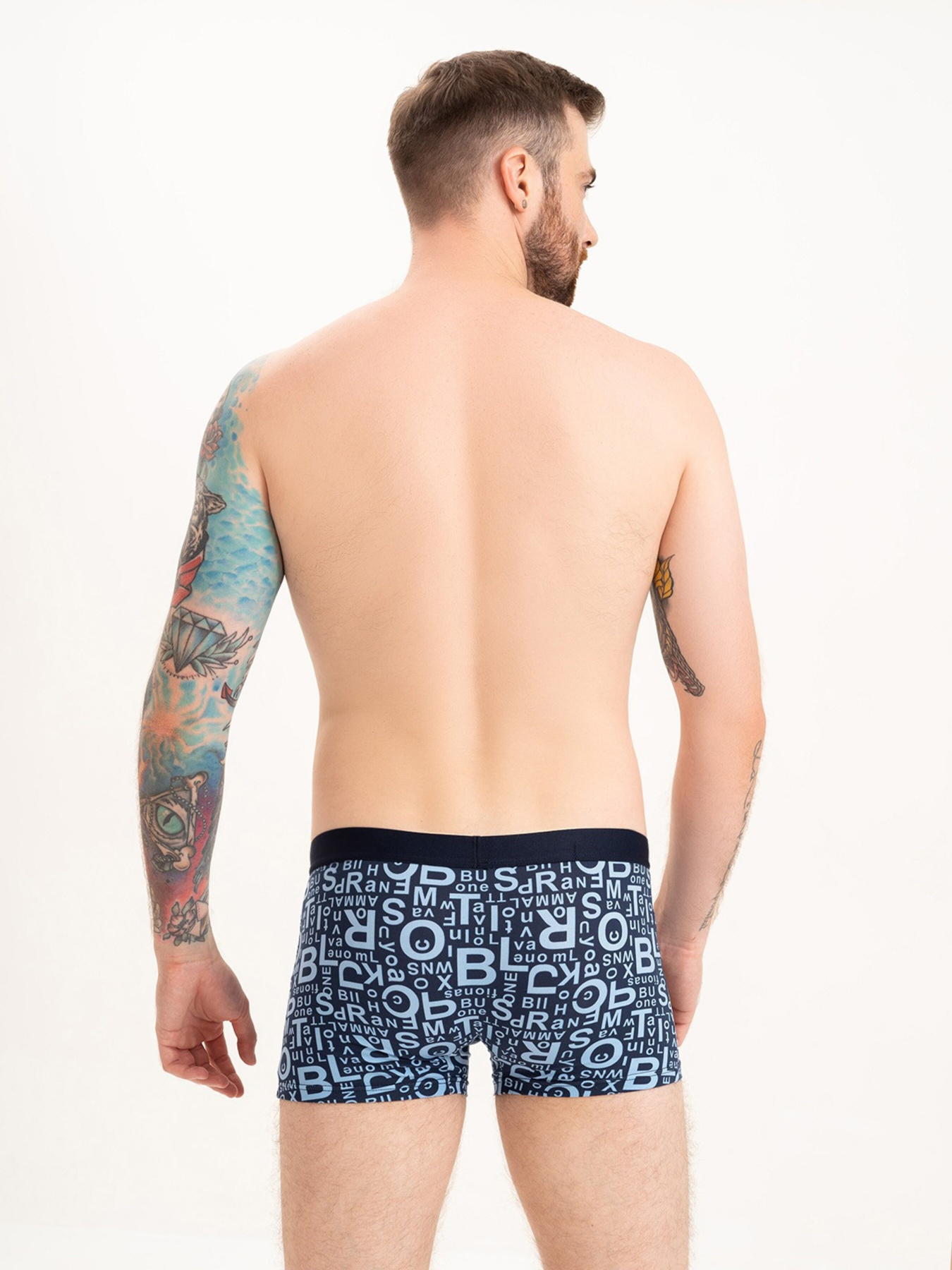 Трусы ISSA Plus модель GN5-217_blue Фото