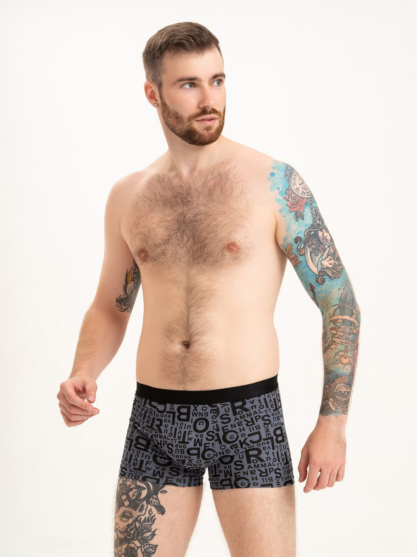 Труси ISSA Plus модель GN5-217_darkgray Фото