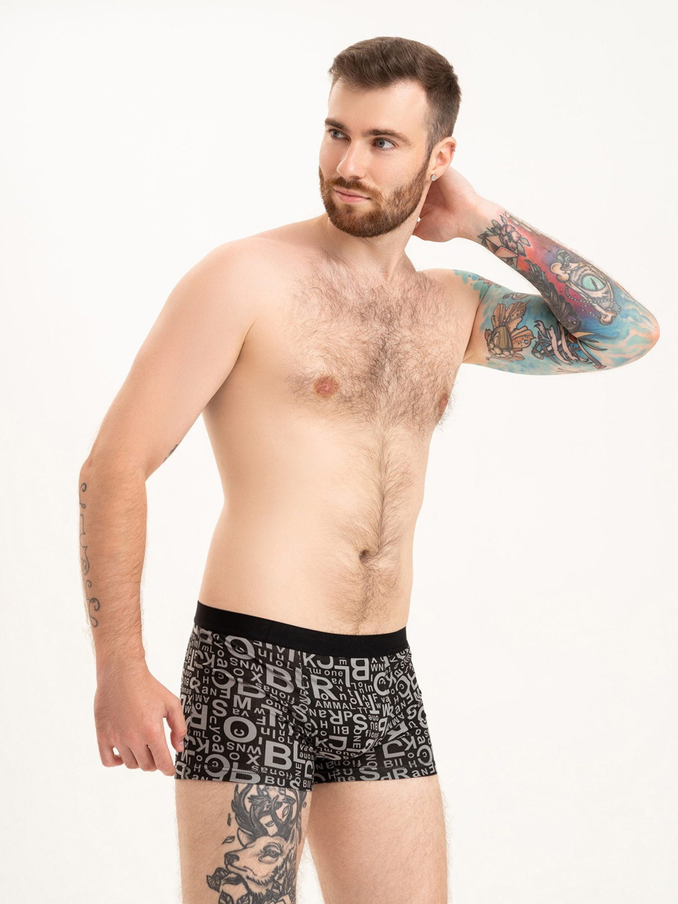 Труси ISSA Plus модель GN5-217_black Фото