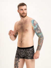 Труси ISSA Plus модель GN5-217_black Фото