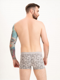 Трусы ISSA Plus модель GN5-219_grey Фото