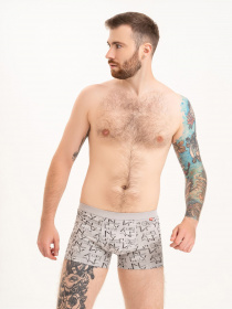 Труси ISSA Plus модель GN5-219_grey Фото