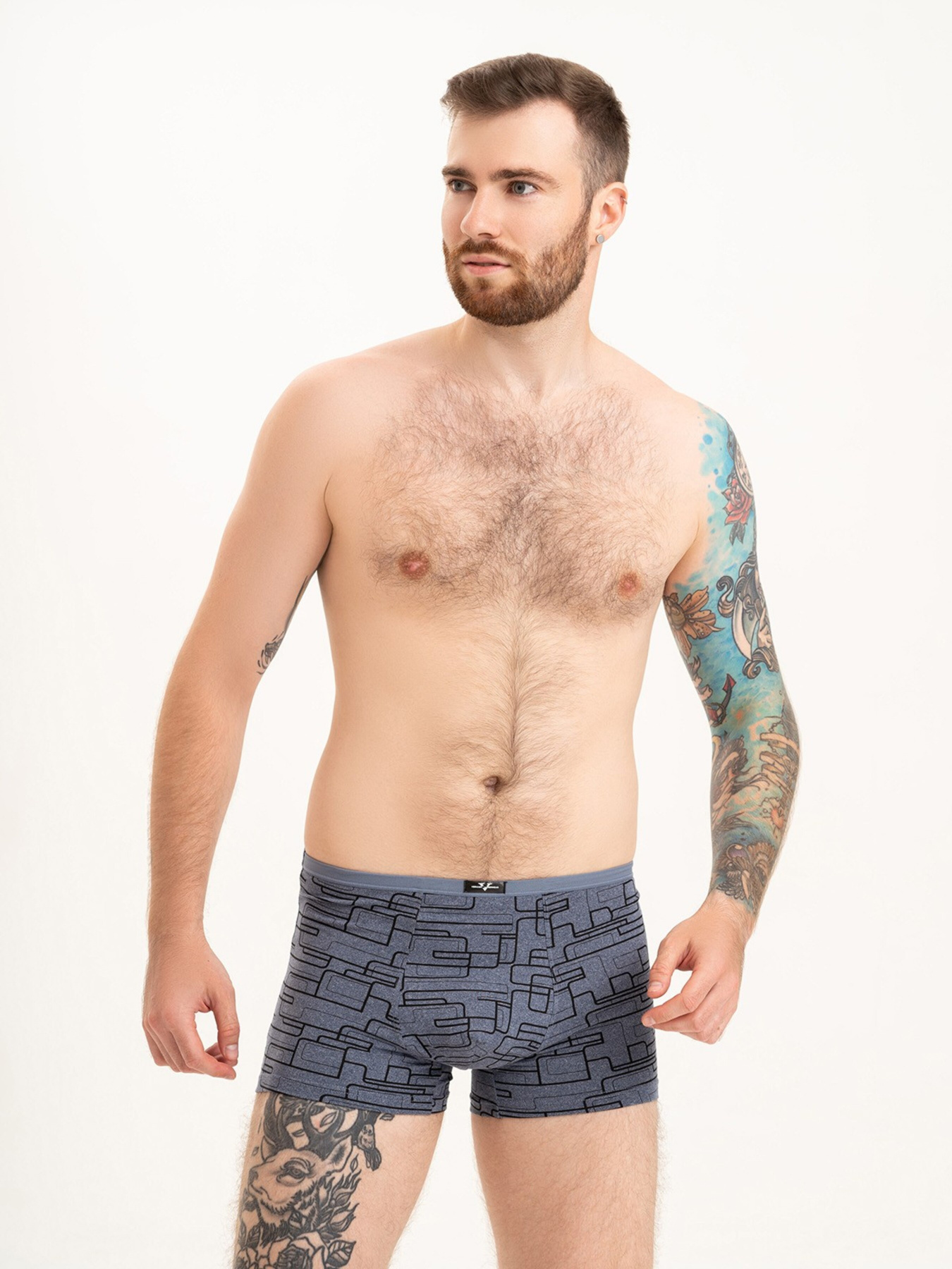 Трусы ISSA Plus модель GN5-220_blue Фото