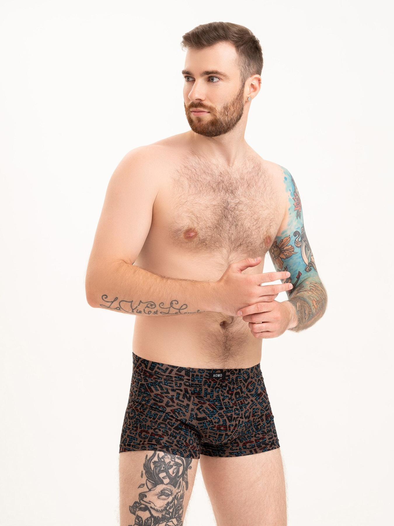 Трусы ISSA Plus модель GN5-221_brown Трусы ISSA Plus модель GN5-221_brown Фото