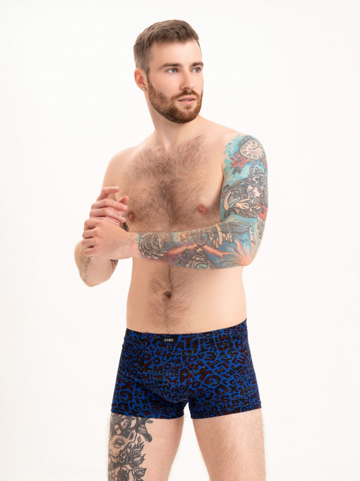 Трусы ISSA Plus модель GN5-221_blue Фото