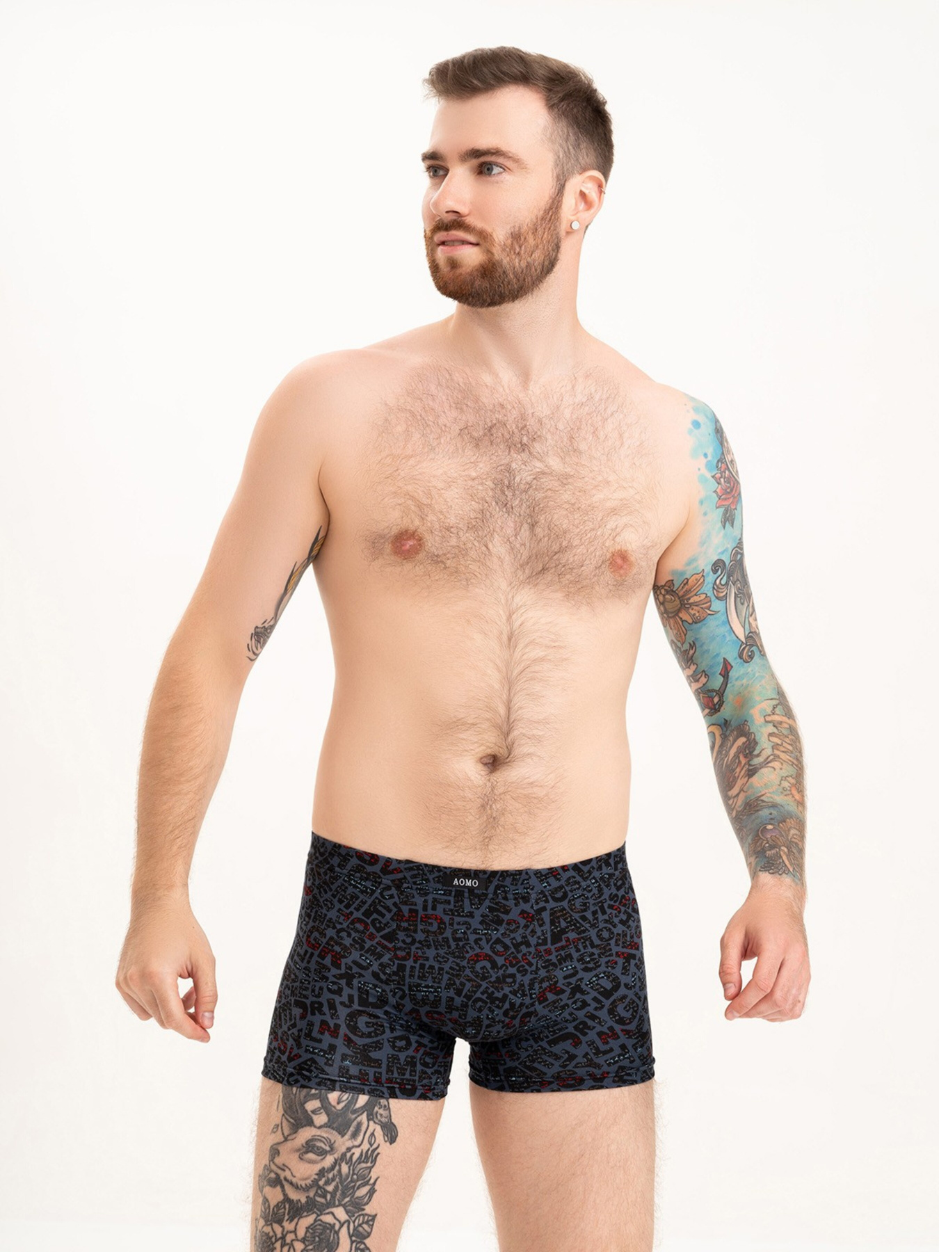 Трусы ISSA Plus модель GN5-221_darkgray Фото