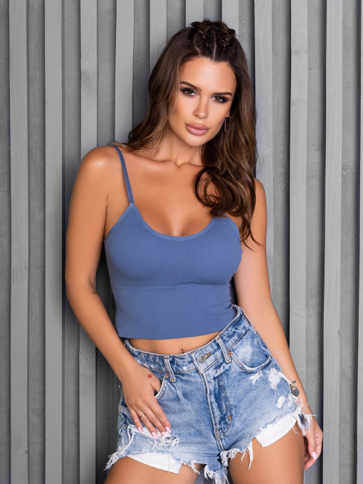 Топ ISSA Plus модель BL2-751_blue Фото