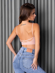Топ ISSA Plus модель BL2-754_pink Фото