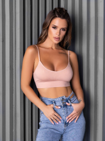 Топ ISSA Plus модель BL2-754_pink Фото
