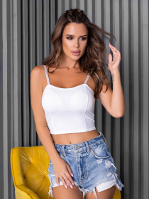 Топ ISSA Plus модель BL2-755_white Фото