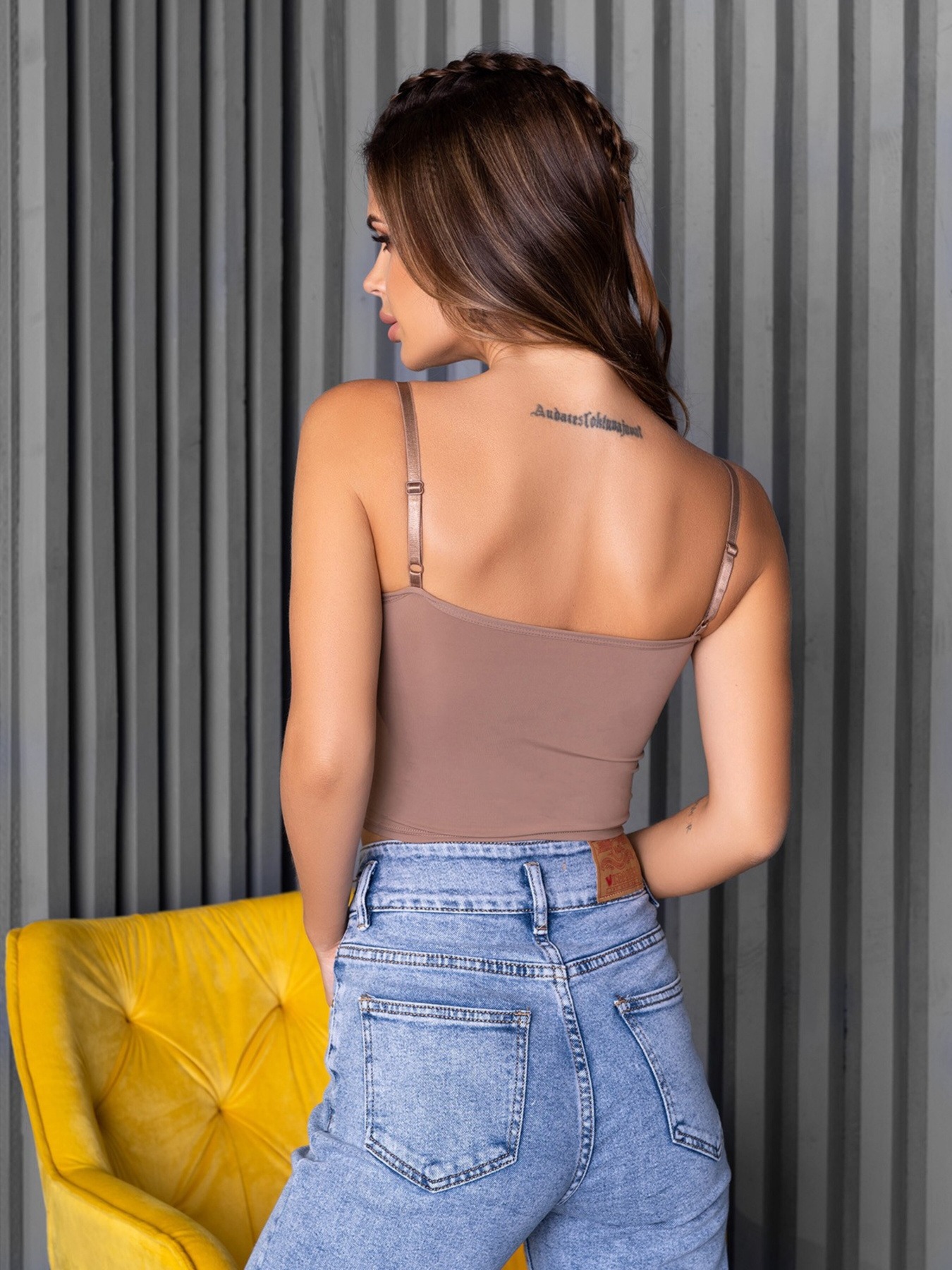 Топ ISSA Plus модель BL2-755_brown Фото