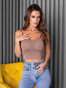 Топ ISSA Plus модель BL2-755_brown Фото