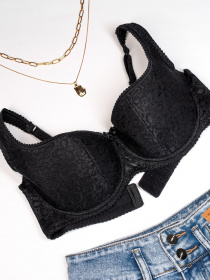 Бюстгальтер ISSA Plus модель BL2-782_black Фото