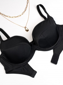 Бюстгальтер ISSA Plus модель BL2-783_black Фото