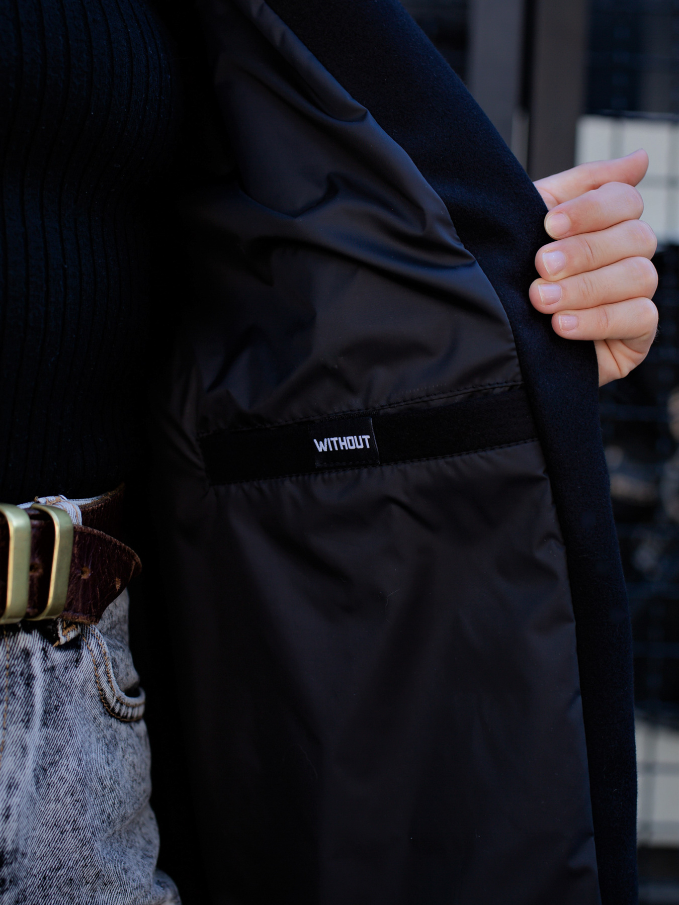 Пальто Without модель 8048783 Фото