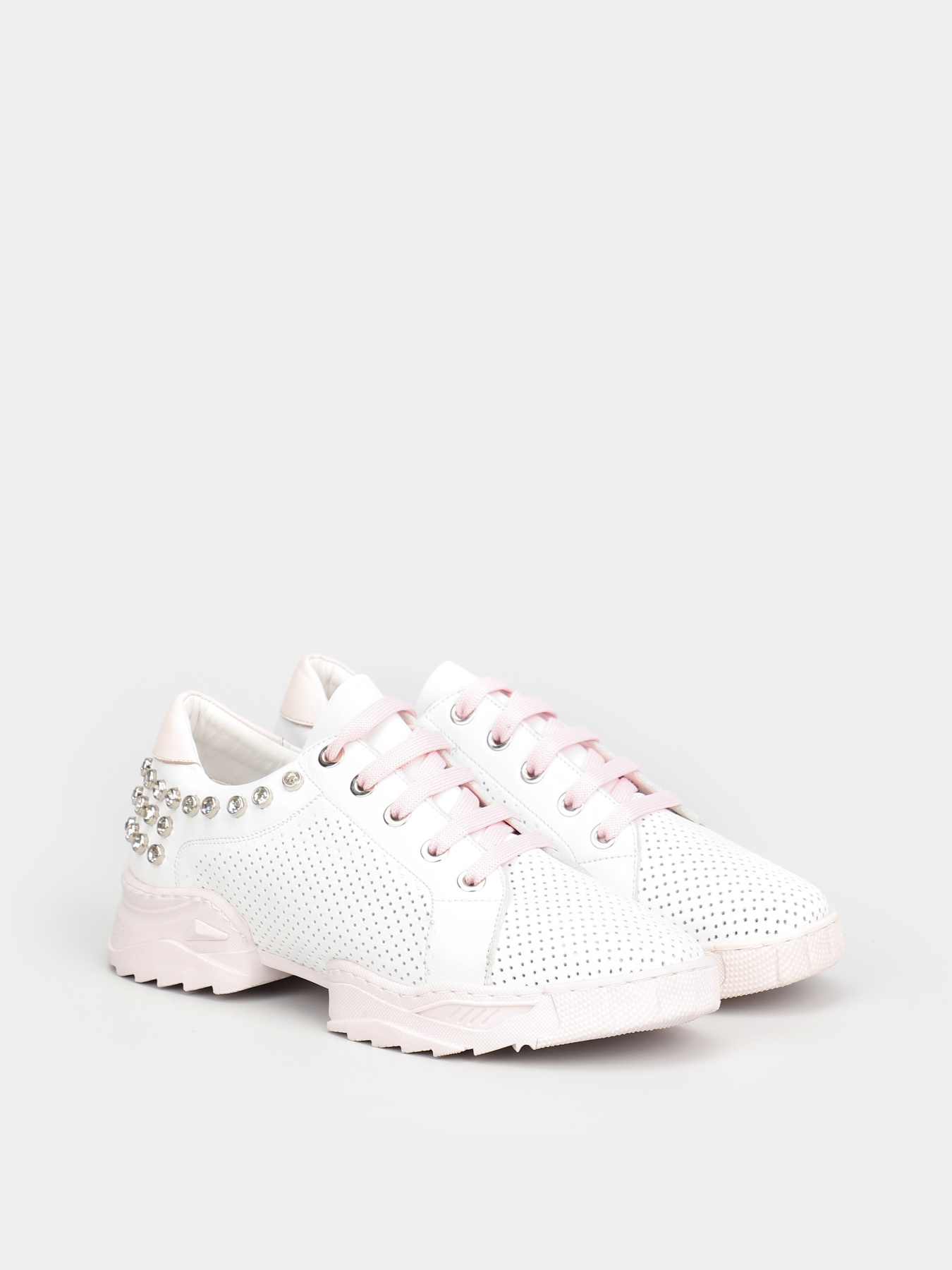 Кроссовки повседневные It-girl модель 1648-06-183-white Фото